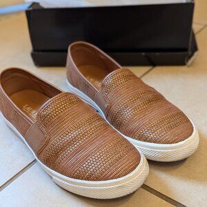 Ralph Lauren Jinny Woven Slip-On Sneaker - Like New w/ box